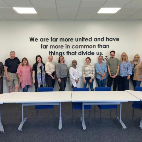 Photo of the Jo Cox Foundation team